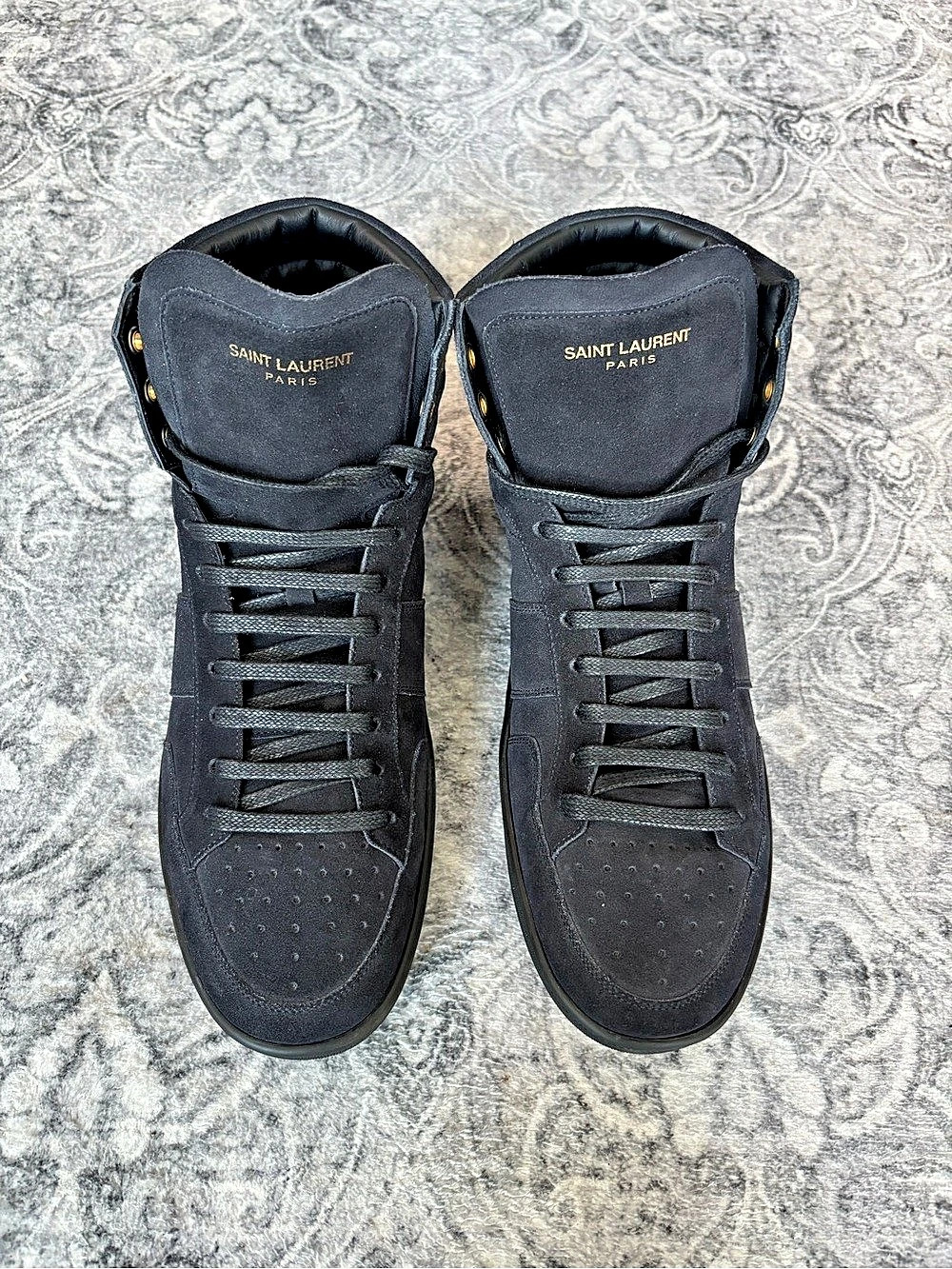 Saint Laurent Court Classic SL/10H High-Top Sneakers